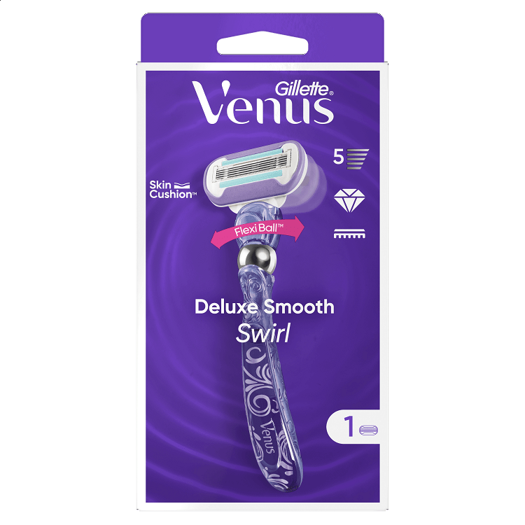 Gillette Venus Swirl Μηχανή & 1 Ανταλλακτικό