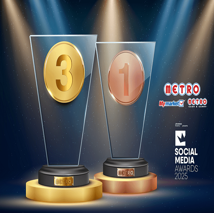 METRO AEBE (My market & METRO Cash & Carry): 4 διακρίσεις στα Social Media Awards 2025!