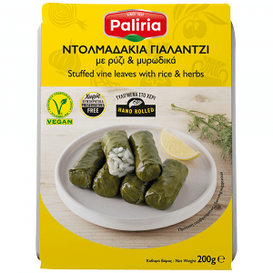 Paliria Ντολμαδάκια Με Ρύζι & Μυρωδικά Πιάτο 200gr