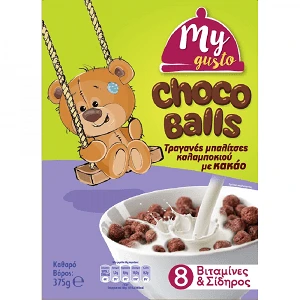 My Gusto Choco Balls Δημητριακά 375gr