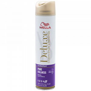 Wella Deluxe Λακ Pure Fullness Extra Strong 250ml