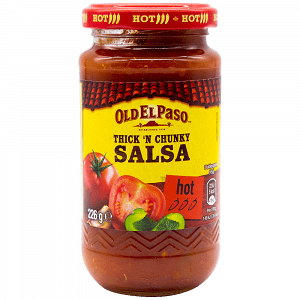 Old El Paso Salsa Chunky Hot 226gr