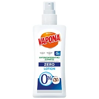 Vapona Zero Εντομοαπωθητικό Σώματος Λοτιόν 100ml