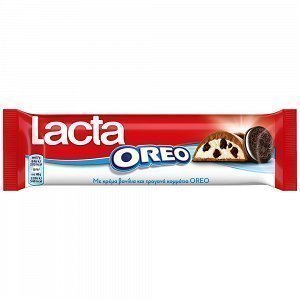 Lacta Σοκολάτα Με Κομμάτια Oreo 37gr