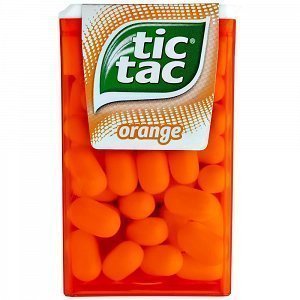 Tic Tac Καραμελάκια Κουφέτα Πορτοκά 18gr