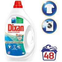 Dixan Gel Clean & Hygiene 48 Μεζούρες 2,16lt