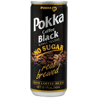 Pokka Μαύρος Καφές Χωρίς Ζάχαρη 240ml