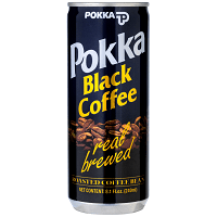 Pokka Μαύρος Καφές Με Ζάχαρη 240ml