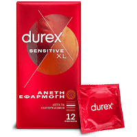 Durex Sensitive Προφυλακτικά Άνετη Εφαρμογή 12τεμ