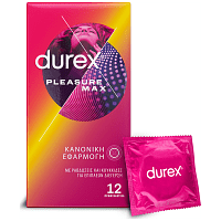 Durex Προφυλακτικά PleasureMax 12τεμ