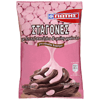 Γιώτης Σοκολάτα Φράουλα Σε Σταγόνες 100gr