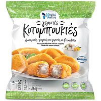 Mega Yeeros Κοτομπουκιές Γεμιστές Philadelphia Κατεψυγμένες 340gr