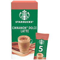 Starbucks Στιγμιαίος Καφές Cinnamon Dolce Latte 5τεμ