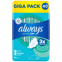 Always Ultra Normal Plus Giga Pack 40τεμ