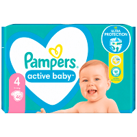 Pampers Active Baby No 4 9-14kg 46τεμ