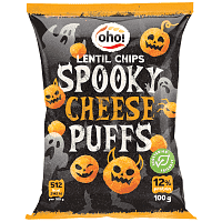 Oho Spooky Puffs Από Φακή Τυρί 100gr