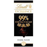 Lindt Excellence Υγείας 99% Κακάο 50gr