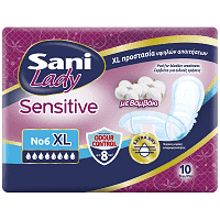 Sani Lady Sensitive Σερβιέτες Ειδικών Χρήσεων No 6 Extra Large 10τεμ