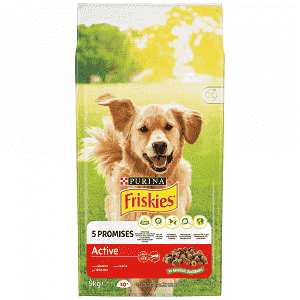 Friskies Active Ξηρά Τροφή Βοδινό 9Kg