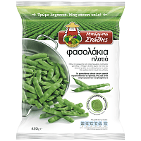 Μπάρμπα Στάθης Φασολάκια Πλατιά Κατεψυγμένα 420gr