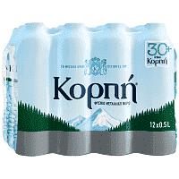 Κορπή Φυσικό Μεταλλικό Νερό 500ml 12τεμ