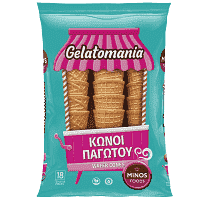 Gelatοmania Κώνοι Παγωτού 18τεμ