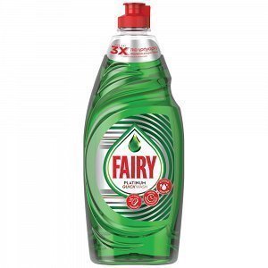 Fairy Platinum Quick Wash Απορρυπαντικό Υγρό Πιάτων 654ml