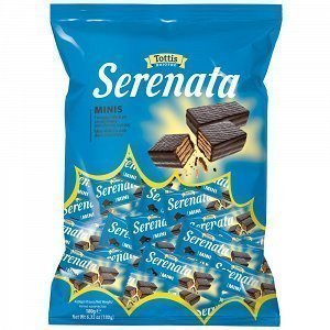 Serenata Minis Γκοφρετίνια Επικάλυψη Σοκολάτα Υγείας 180gr
