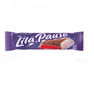 Lila Pause Milka Σοκολάτα Φράουλα 34gr