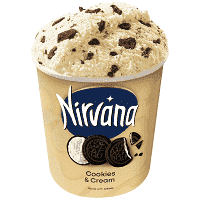 Nestle Nirvana Παγωτό Cookies-Cream 335gr