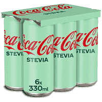 Coca-Cola Στέβια 6x330ml