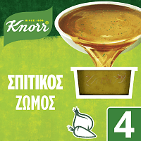 Knorr Σπιτικός Ζωμός Λαχανικών Χωρίς Γλουτένη 4x28gr