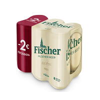 Fischer Μπύρα Pilsner Κουτί 6x330ml -2€