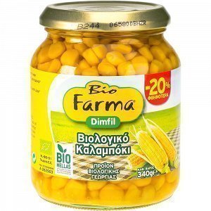 Bio Farma Καλαμπόκι Βιολογικό 340gr -20%
