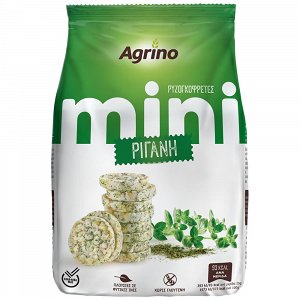 Agrino Mini Ρυζογκοφρέτες Ρίγανη 50gr