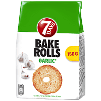 "7" Days Bake Rolls Σκόρδο 150gr
