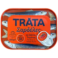 Trata Σαρδέλλες Τομάτας 100gr