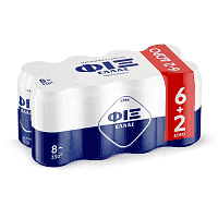 Fix Μπίρα 330ml 6+2 Δώρο