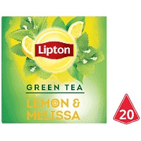 Lipton Πράσινο Τσάι Λεμόνι-Μελισσόχορτο 20 Πυραμίδες