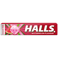 Halls Καρπούζι Καραμέλες Μασούρι Χωρίς Ζάχαρη 32gr