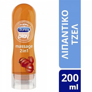 Durex Play Λιπαντικό Massage 2 σε 1 Guarana 200ml