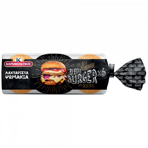 Καραμολέγκος Ψωμάκια Burgers 480gr 6τεμ