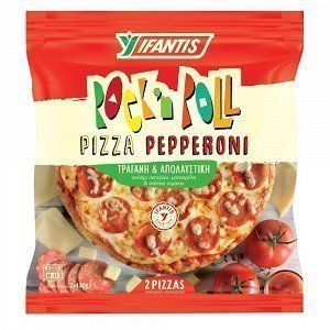 Υφαντής Πίτσα Rock N' Roll Pepperoni (2x430gr) 860gr