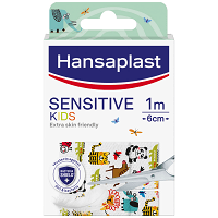Hansaplast Sensitive Animals 1mx6cm 10τεμ