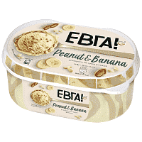 Έβγα Peanut & Banana Παγώτο 442gr