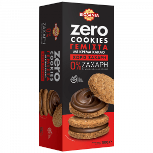 Βιολάντα Cookies Zero Γεμιστά Με Κακάο 180gr