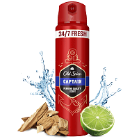 Old Spice Captain Αποσμητικό Σώματος Σπρέυ 150ml