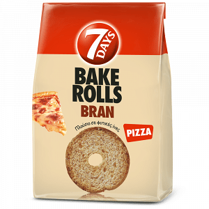 "7" Days Bake Rolls Bran Pizza 150gr