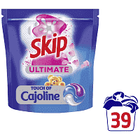 Skip Απορρυπαντικό Πλυντηρίου Kάψουλες Cajoline 39M 823gr
