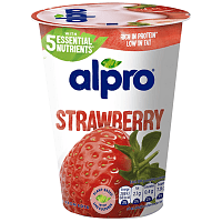 Alpro Φυτικό Eπιδόρπιο Σόγιας Φράουλα 500gr
